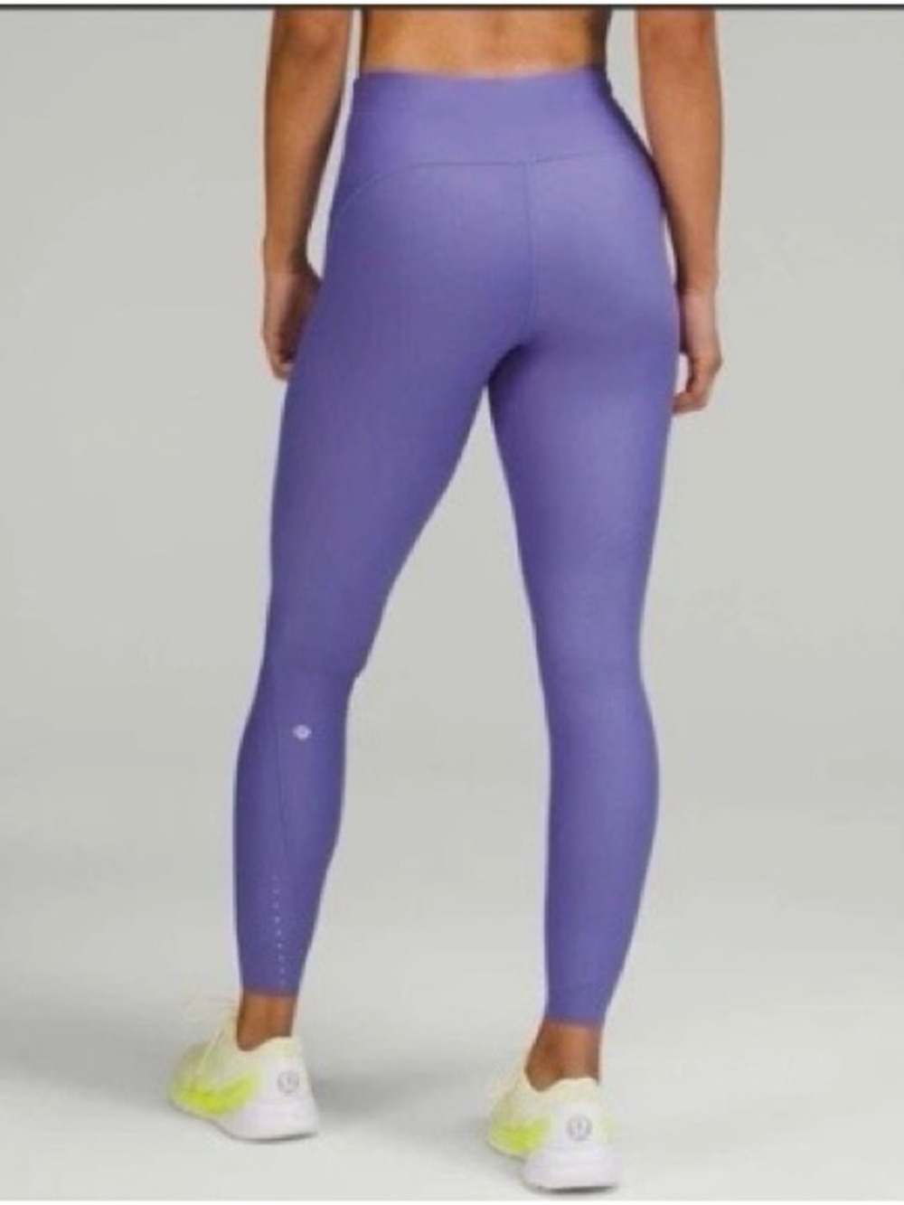Lululemon SenseKnit High Rise Running Tight 28 Inch Charged Indigo Purple Size 2 - Picture 2 of 8